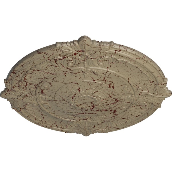 Attica Ceiling Medallion (Fits Canopies Up To 3 3/4), 39 1/2OD X 2 1/2P